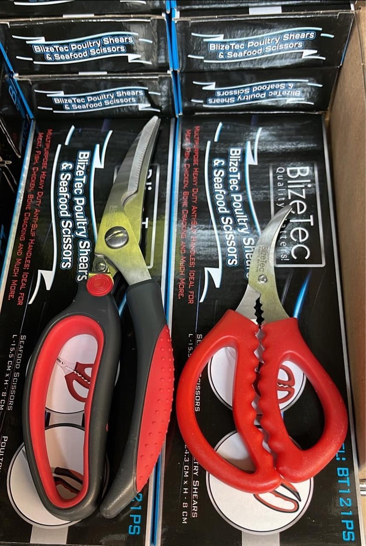 Food Scissors, for poultry and seafood $5 per set of 2