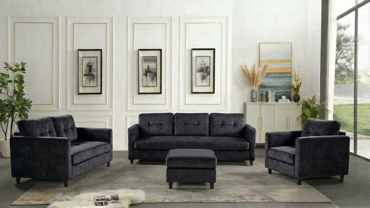 Husky Mayson Track-Arm Sofa Collection – Charcoal (Pre-Order) – Local ...