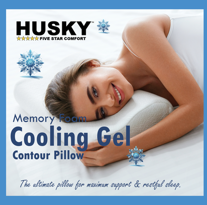 Cooling Memory Foam Contour Pillow