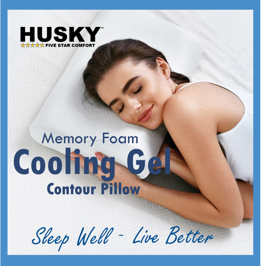 Cooling Memory Foam Contour Pillow