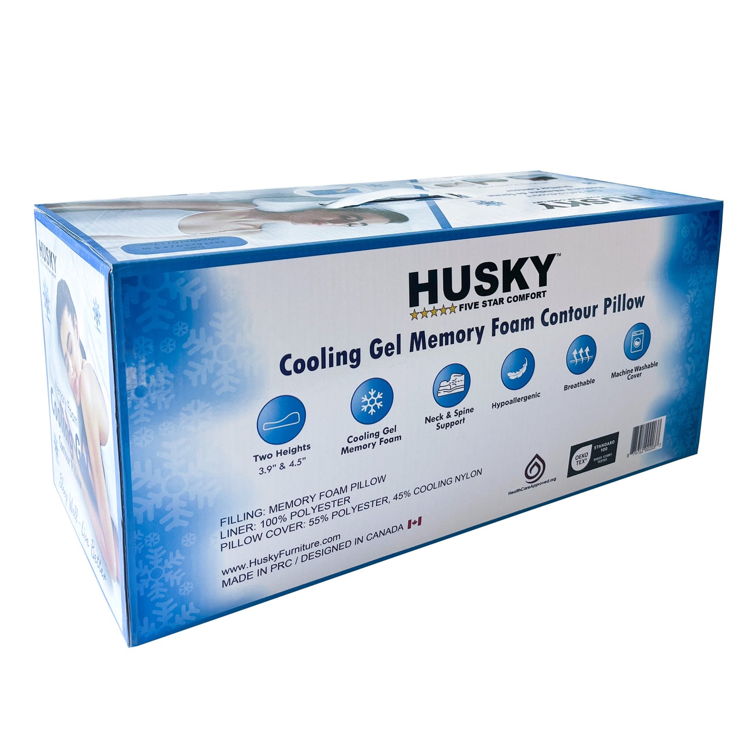Cooling Memory Foam Contour Pillow